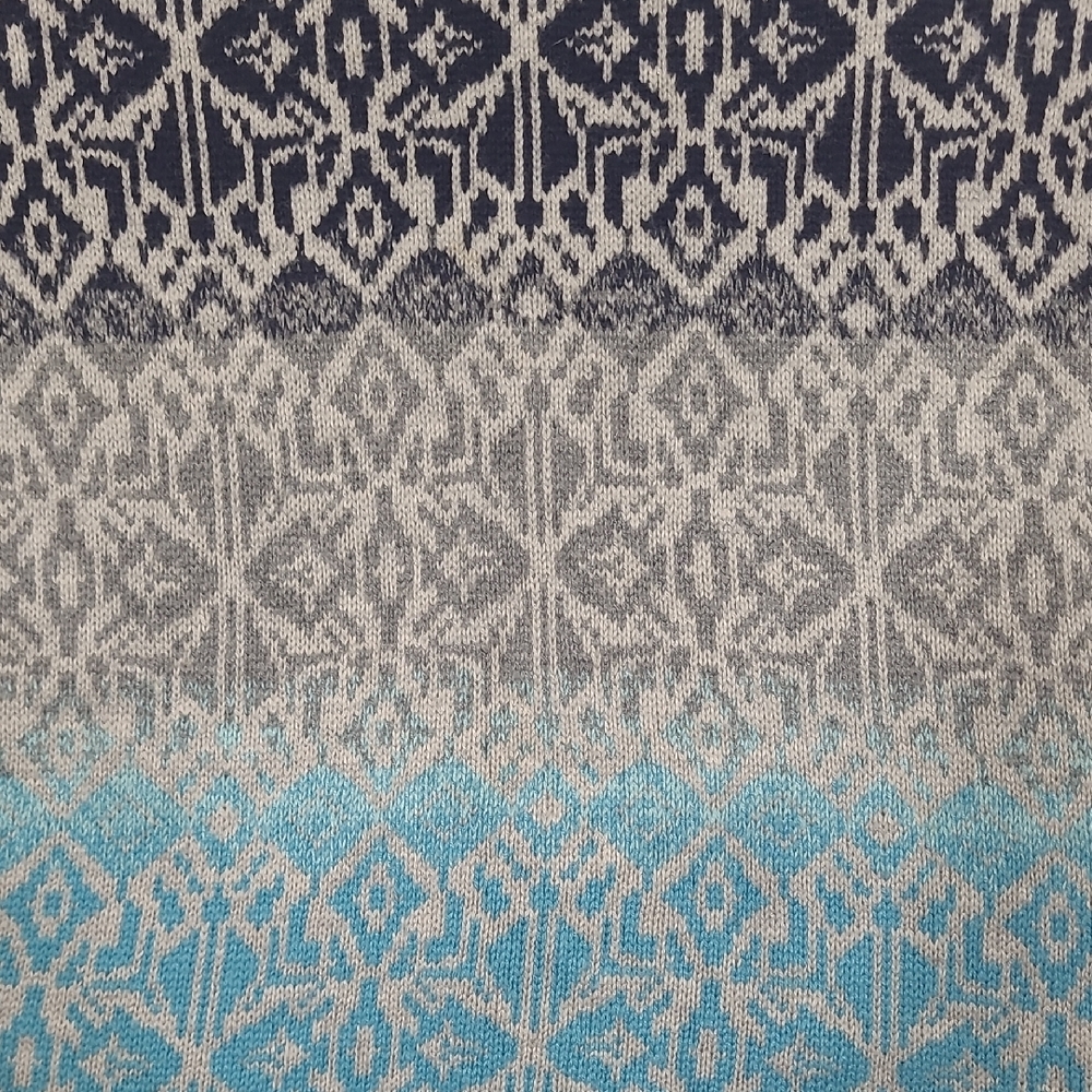 Talbots Sweater Crewneck Patterned Cable Knit Pul… - image 5